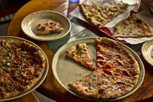 Pizza from Giannoni's in Seattle, WA